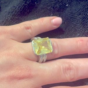 Citrine Cocktail Ring